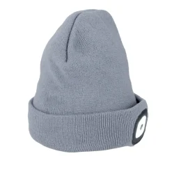 Bonnet avec lampe frontale LED intégrée (2 modèles)
