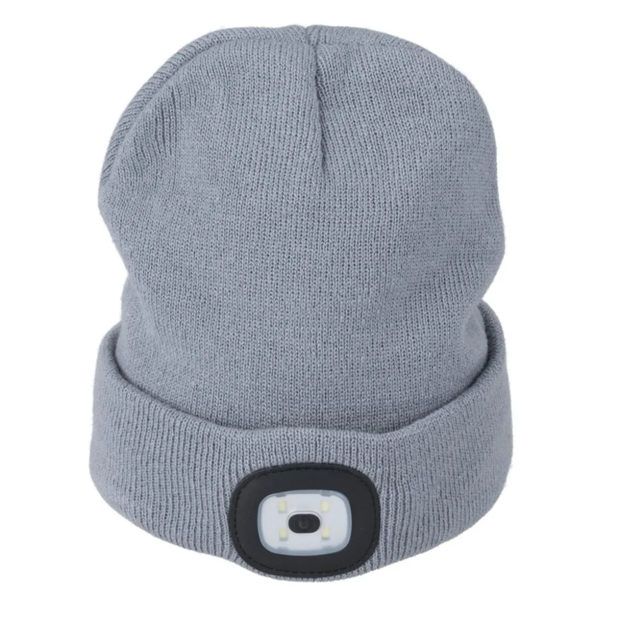 Bonnet avec lampe frontale LED intégrée (2 modèles)