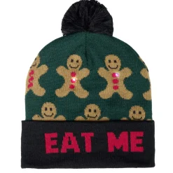 Bonnet lumineux pour adulte motif de Noël (3 modèles)