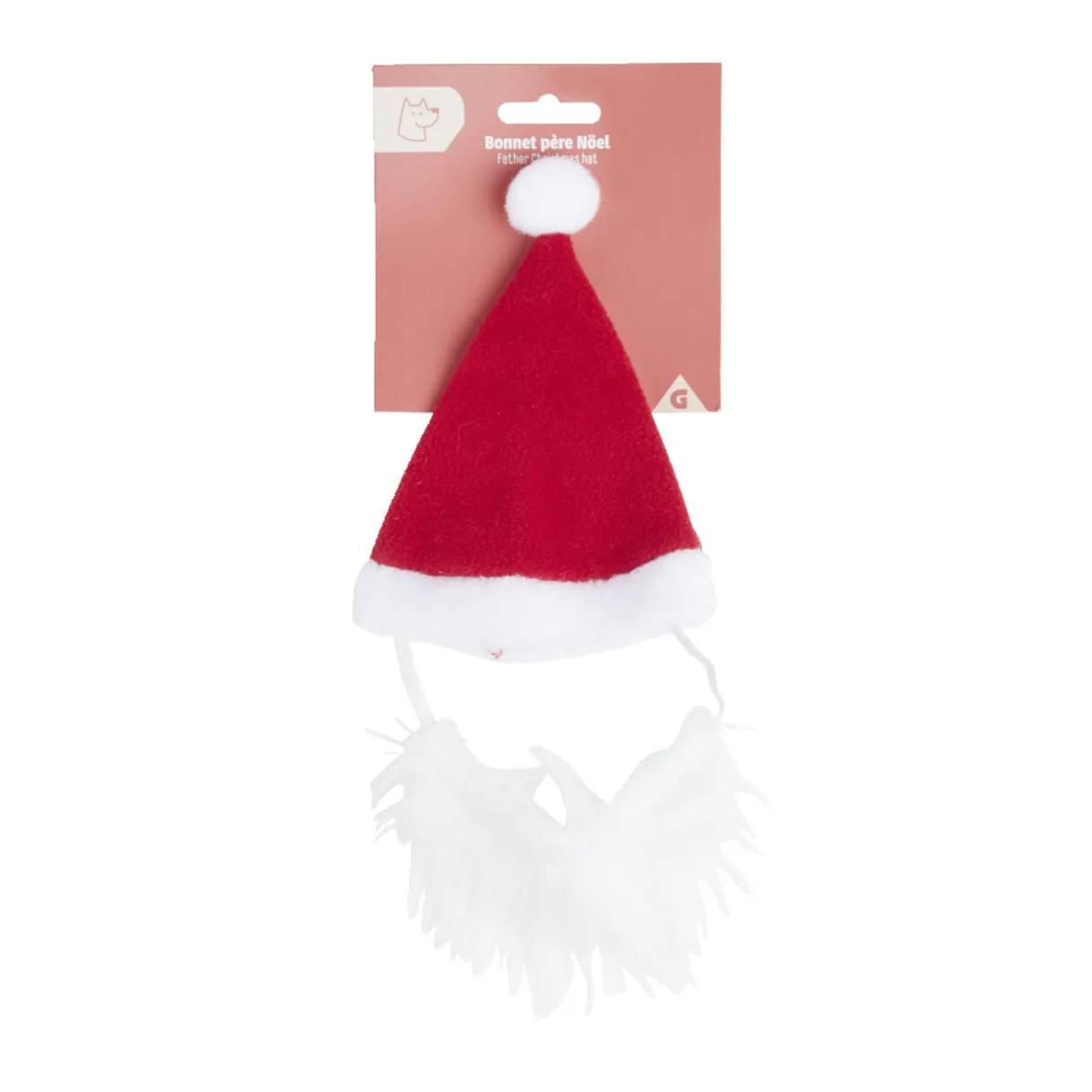 Bonnet pour chien Père Noël L17xH13cm < Gifi Sale