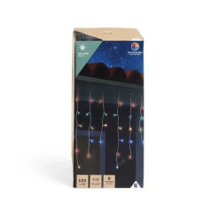 Bordure de toit solaire 120LED multicolores 3,1m < Gifi