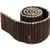 Bordure en osier marron