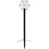 Borne à planter flocon 1LED blanc froid H40cm x5 < Gifi Sale