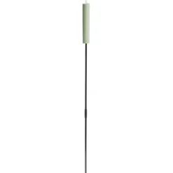 Borne solaire à planter en plastique forme bougie Ø4xH98cm (2 modèles)