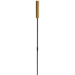 Borne solaire à planter en plastique forme bougie Ø4xH98cm (2 modèles)