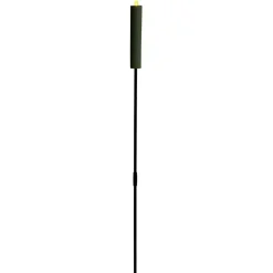Borne solaire à planter en plastique forme bougie Ø4xH98cm (2 modèles)