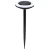 Borne solaire à planter forme anneau 6LED Ø10xH34cm < Gifi Discount