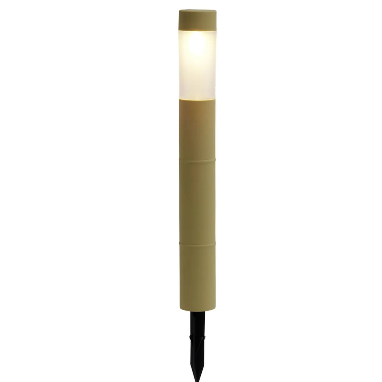 Borne solaire à planter forme bambou Ø5xH50cm < Gifi Sale