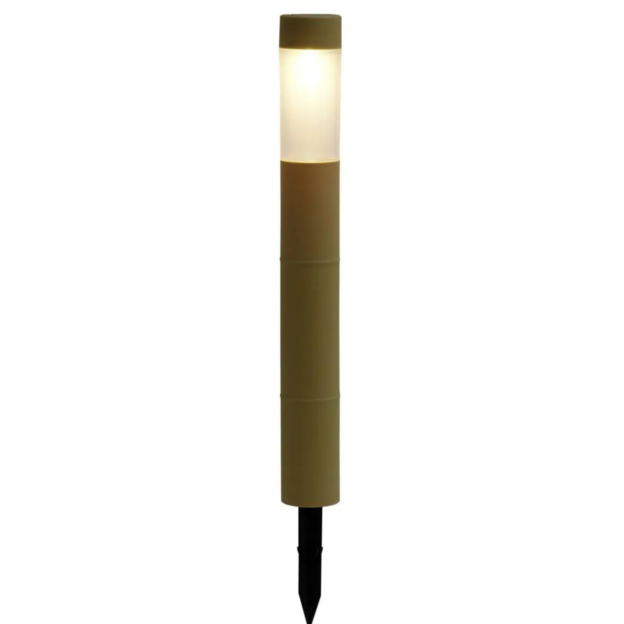Borne solaire à planter forme bambou Ø5xH50cm < Gifi Sale