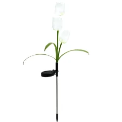 Borne solaire à planter forme tulipe H70cm < Gifi Sale