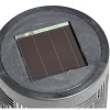 Borne solaire plastique ajouré noir H36,5cm < Gifi Outlet