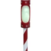 Borne solaire rouge et blanche 10LED couleurs changeantes H100cm < Gifi New