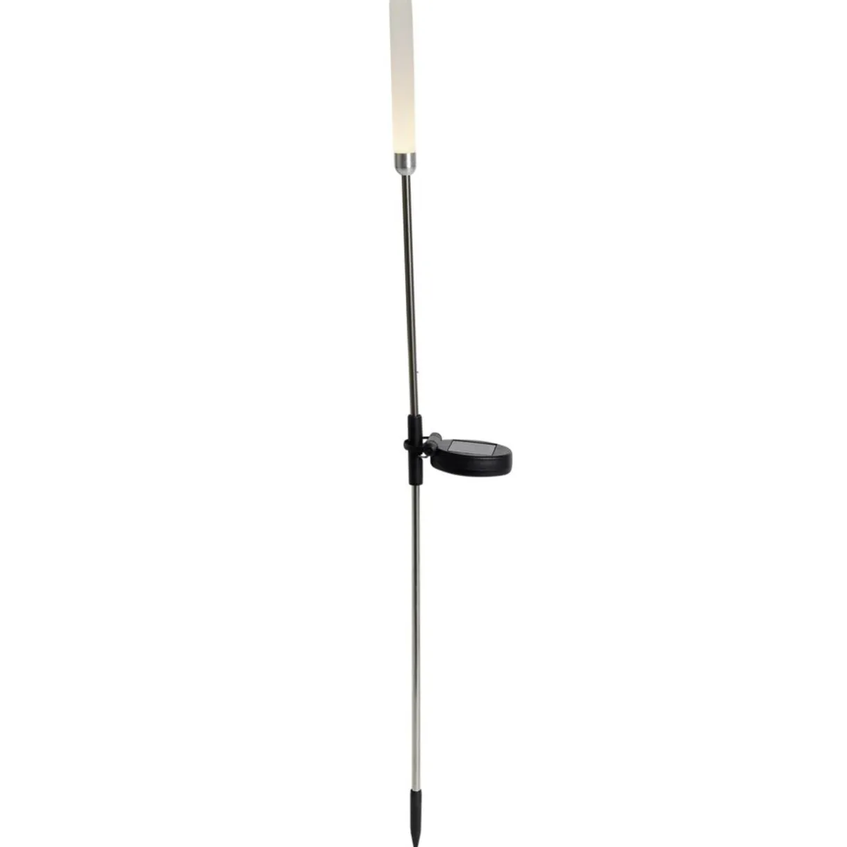 Borne solaire style roseau 1LED blanc chaud Ø2xH80cm < Gifi Best