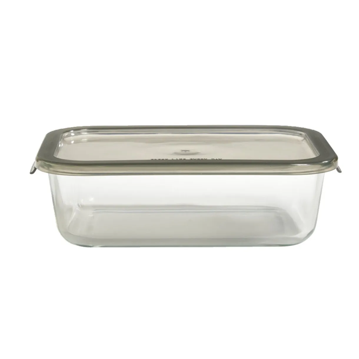 Boîte alimentaire en verre avec couvercle étanche à clips 1,5L < Gifi Best