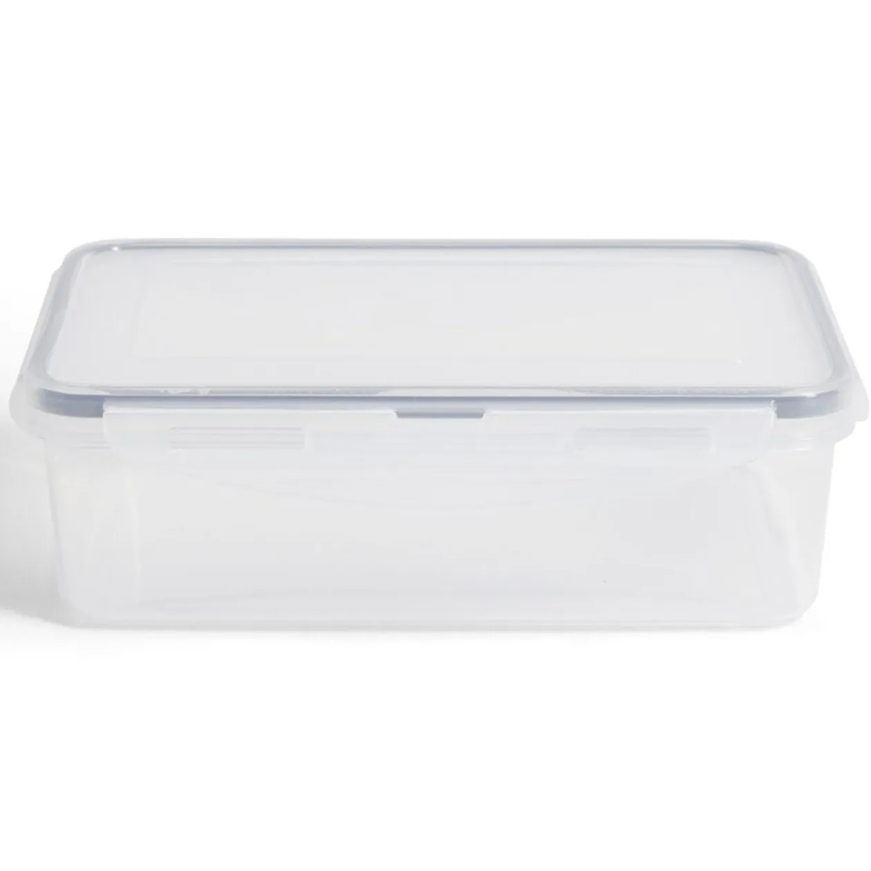 Boîte alimentaire1L plastique avec couvercle à clips
