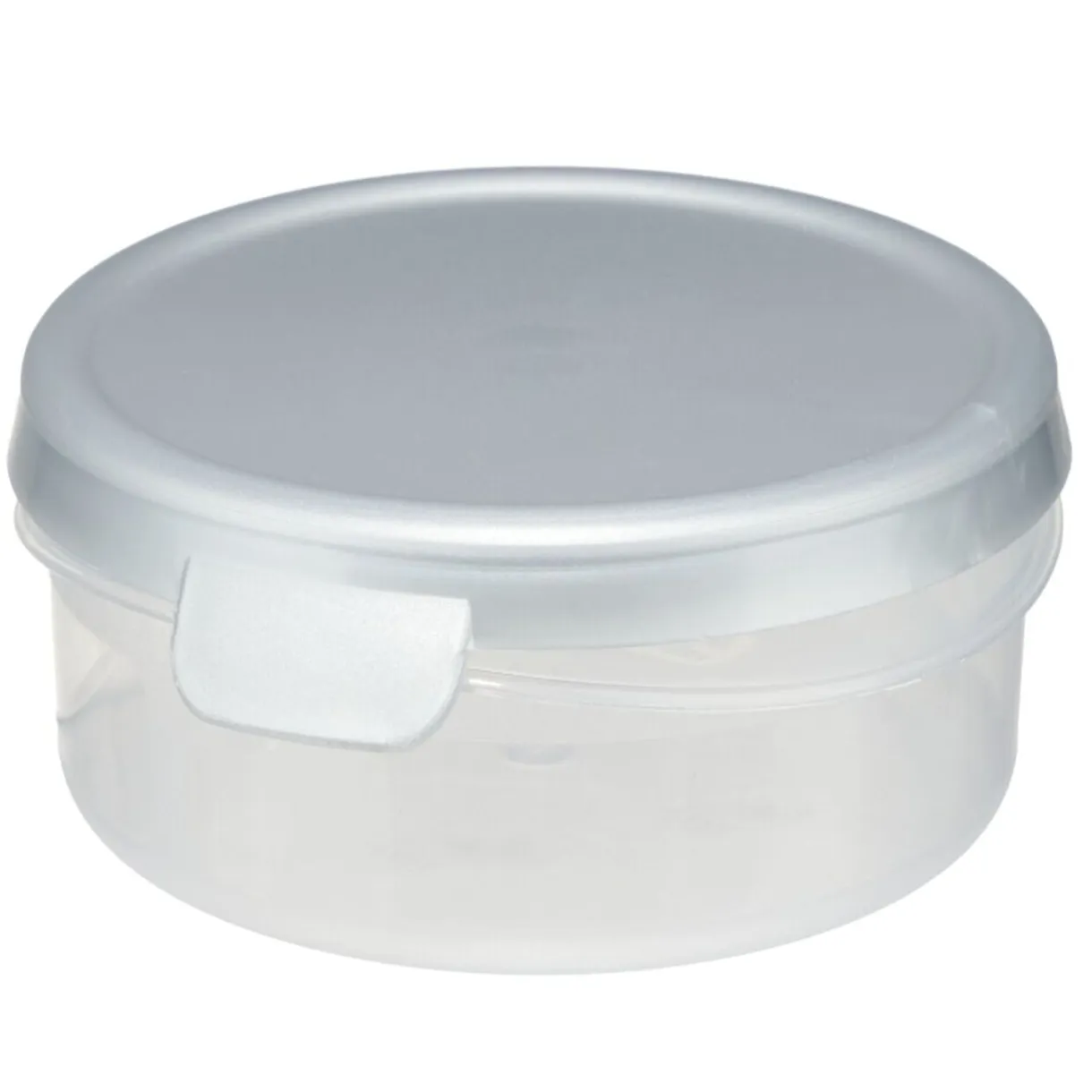 Boîte alimentaire ronde 25cl x3 plastique avec couvercle Ø10xH4cm (3 modèles) < Gifi Sale