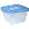 Boîte alimentaire Take away 1.1 L transparente et bleue x5 < Gifi Sale