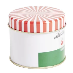 Boîte alimentaire the Nutcracker acier rouge blanc et vert Ø7,3xH6cm < Gifi New