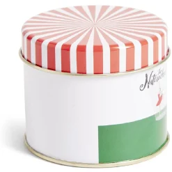 Boîte alimentaire the Nutcracker acier rouge blanc et vert Ø7,3xH6cm < Gifi New