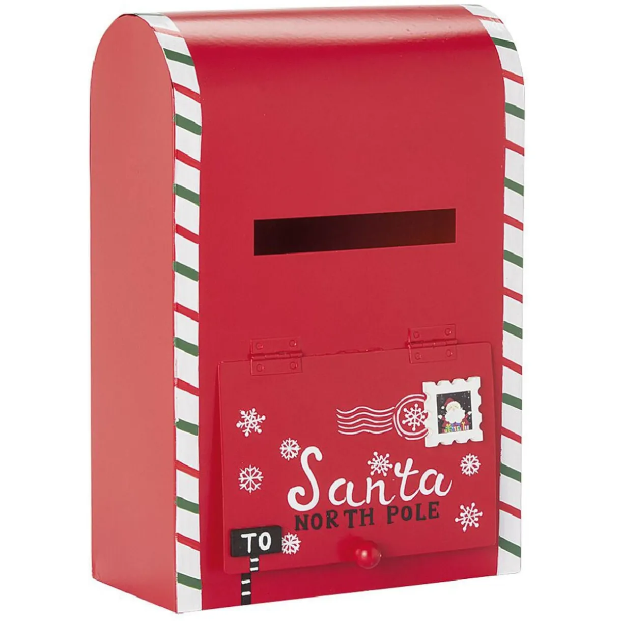 Boîte aux lettres de Noël en métal rouge < Gifi Clearance