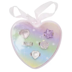 Boîte avec 5 bagues réglables enfant - 3 modèles < Gifi Sale