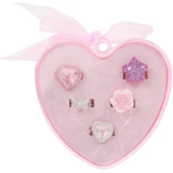 Boîte avec 5 bagues réglables enfant - 3 modèles < Gifi Sale