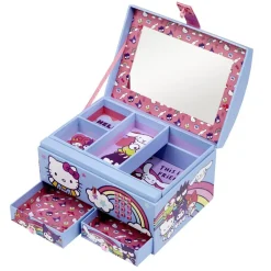 Boîte à bijou Hello Kitty avec code secret 20x12xH14cm