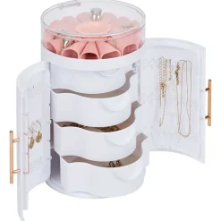 Boîte à bijoux format tour (2 modèles) < Gifi Discount