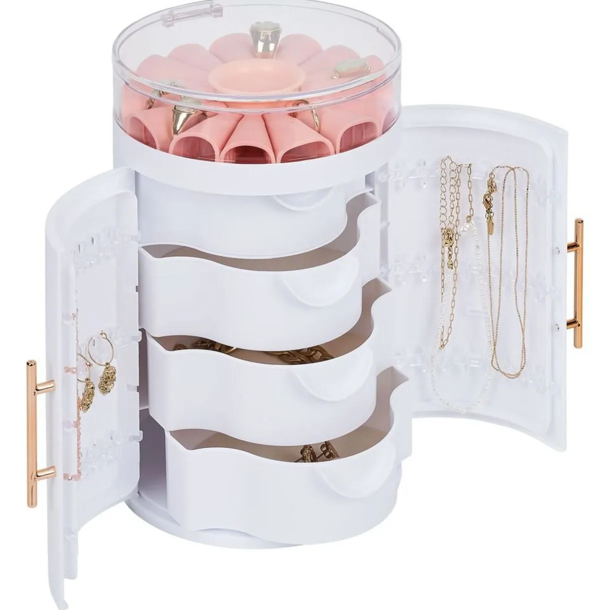 Boîte à bijoux format tour (2 modèles) < Gifi Discount