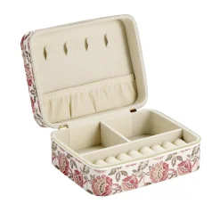Boîte à bijoux motif coloré indien grand modèle 10x10xH5cm (2 modèles) < Gifi New
