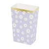 Boîte à bonbons motif fleur thème fée x4
