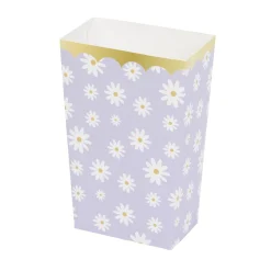 Boîte à bonbons motif fleur thème fée x4