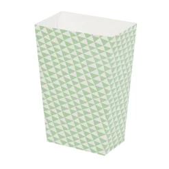 Boîte à bonbons motif triangle vert thème dinosaure x4