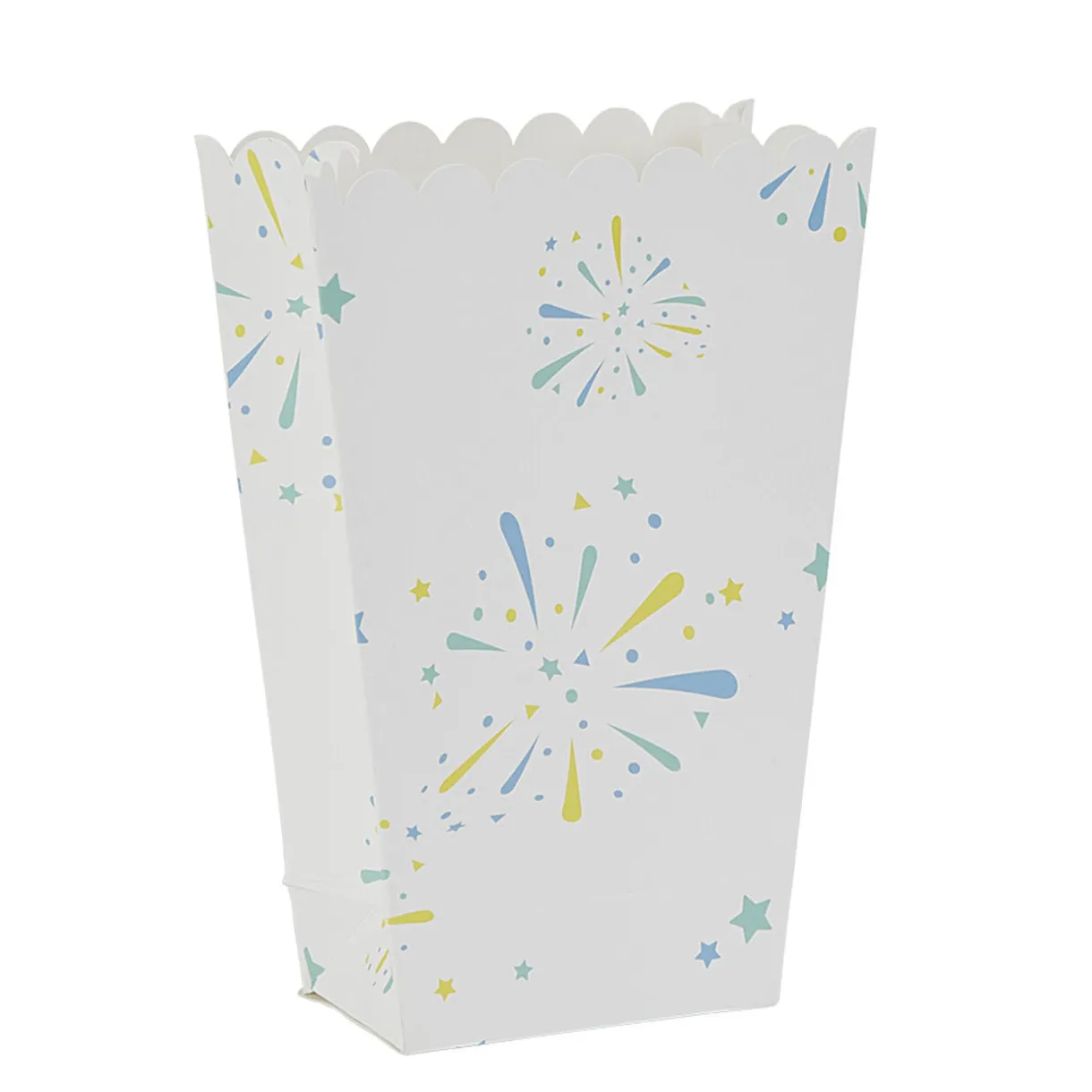 Boîte à bonbons ou pop corn motif feux d'artifice x 4 < Gifi Hot