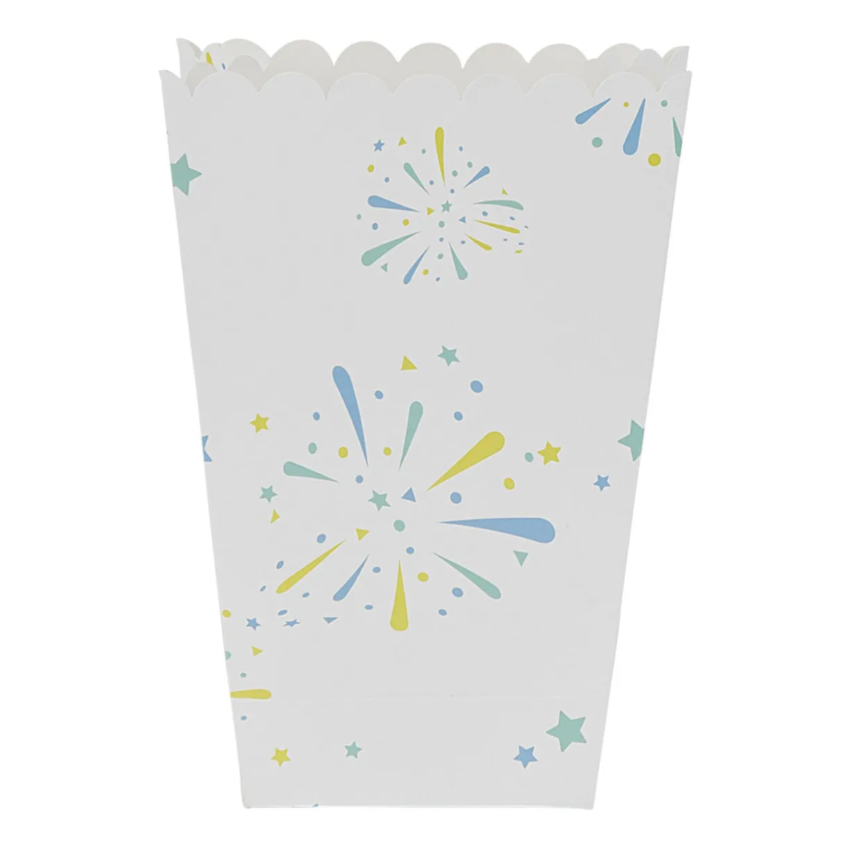 Boîte à bonbons ou pop corn motif feux d'artifice x 4 < Gifi Hot