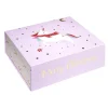 Boîte cadeau Noël pliable enfant licorne ou dinosaure 35x30cm (2 modèles) < Gifi Outlet