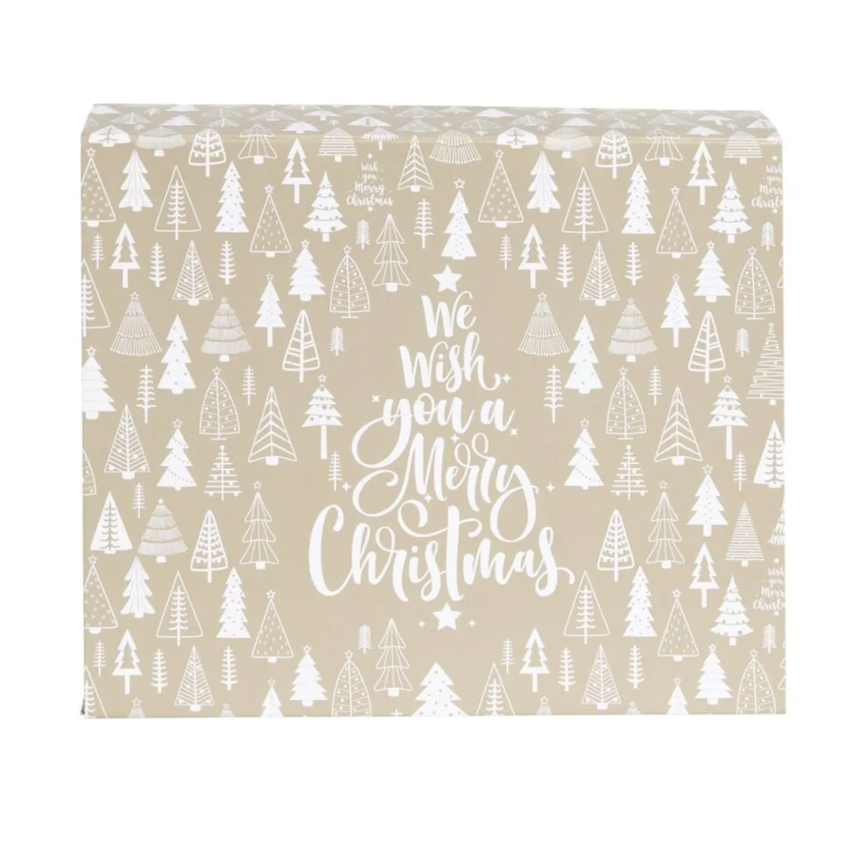 Boîte cadeau Noël pliable motif sapin < Gifi Sale