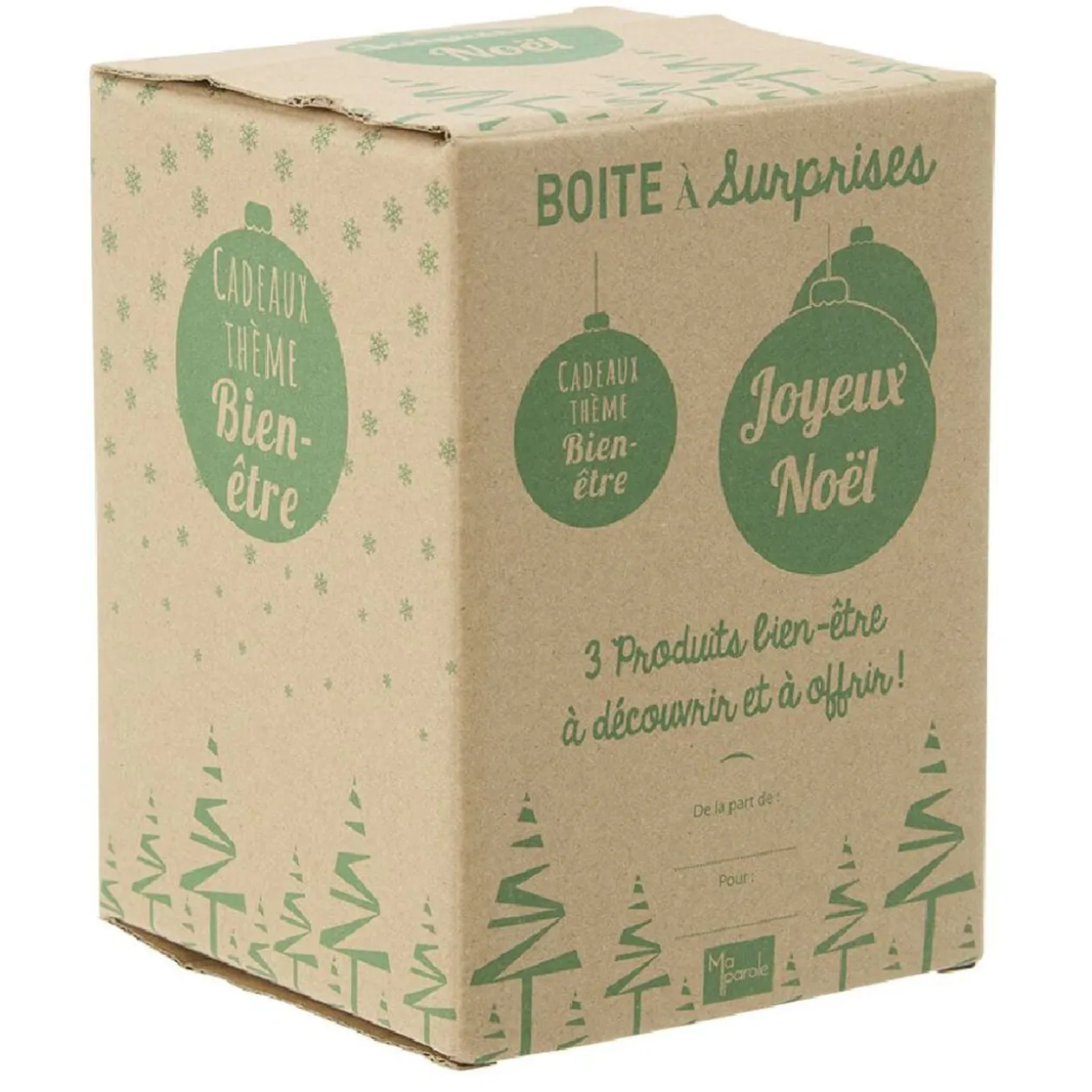 Boîte Cadeau suprise set de bain bien-être