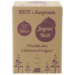 Boîte cadeau surprise déco bougie roses éternelles