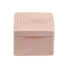 Boîte carrée céramique rose 11x11x8cm < Gifi