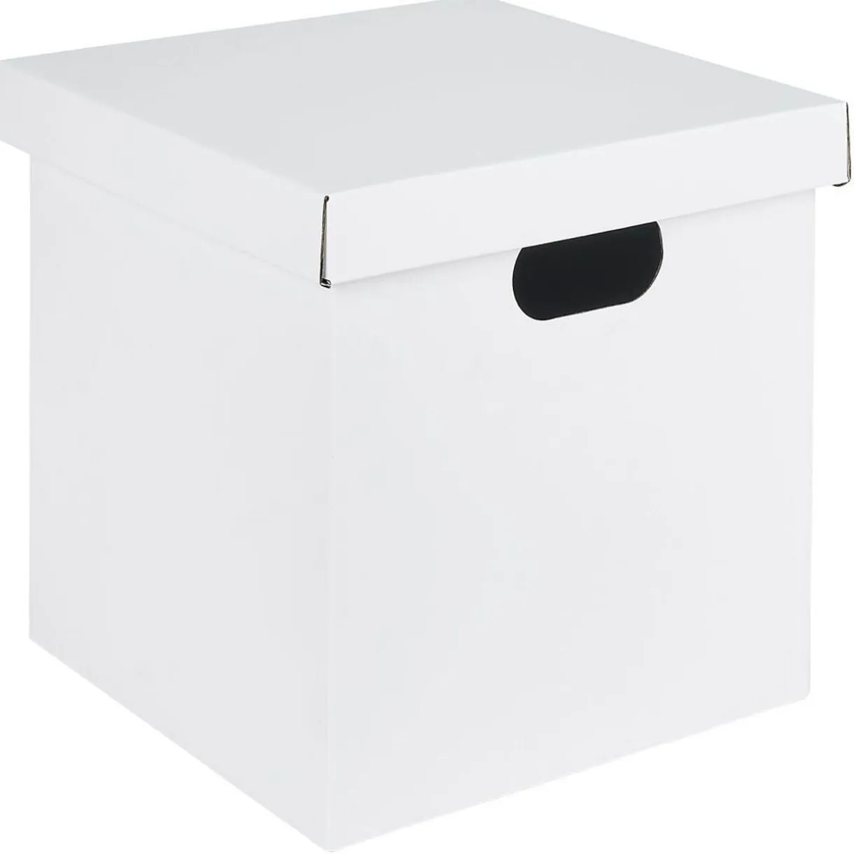 Boîte carton noire ou blanche 27x27xH27cm < Gifi Online