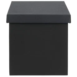 Boîte carton noire ou blanche 27x27xH27cm < Gifi Online