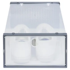 Boîte à chaussures plastique transparent x2 < Gifi Hot