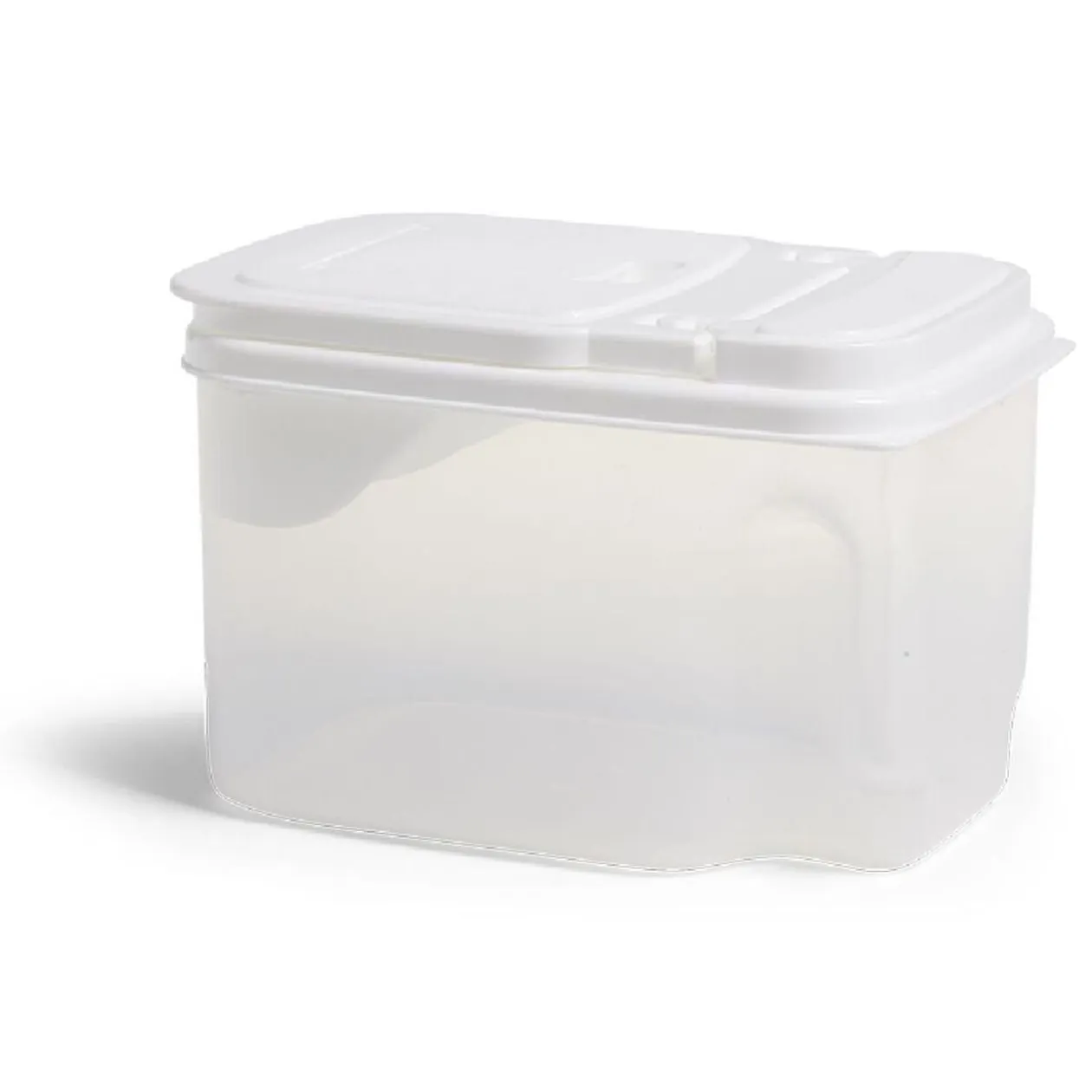 Boîte de conservation en plastique avec bec verseur 1,5L