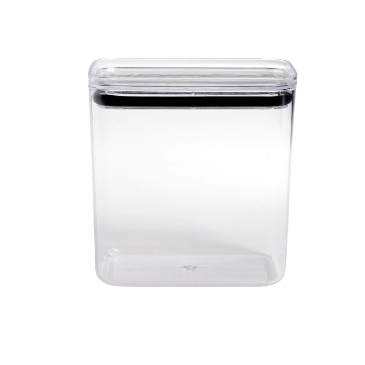 Boîte de conservation en plastique avec couvercle hermétique 2L