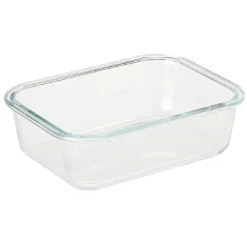 Boîte de conservation en verre avec couvercle bambou 1,04 L < Gifi Discount