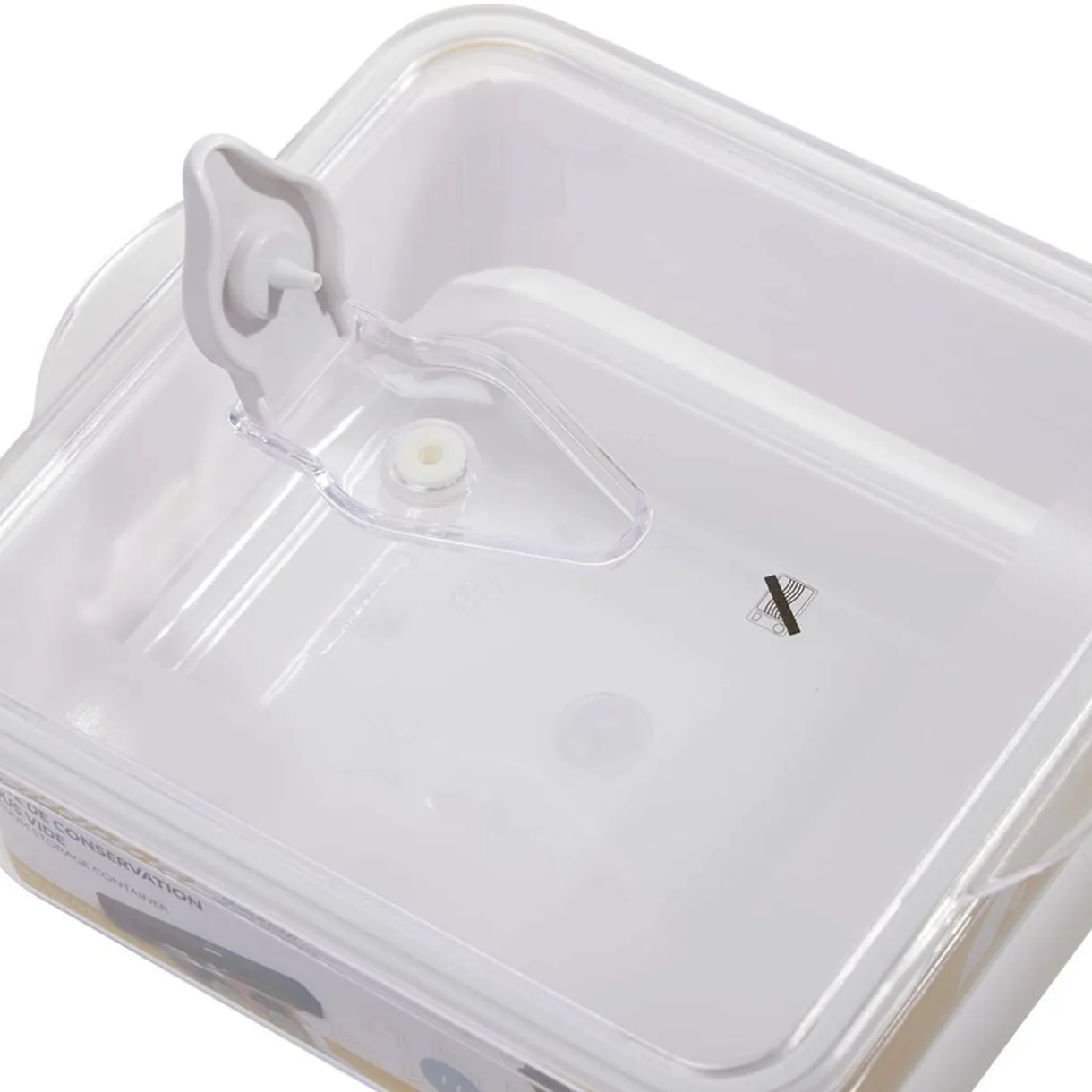 Boîte de conservation sous vide 1L - 18,5x16,5xH6,2cm < Gifi Sale