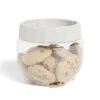 Boîte de conservation transparente avec couvercle à visser 550ml < Gifi Sale
