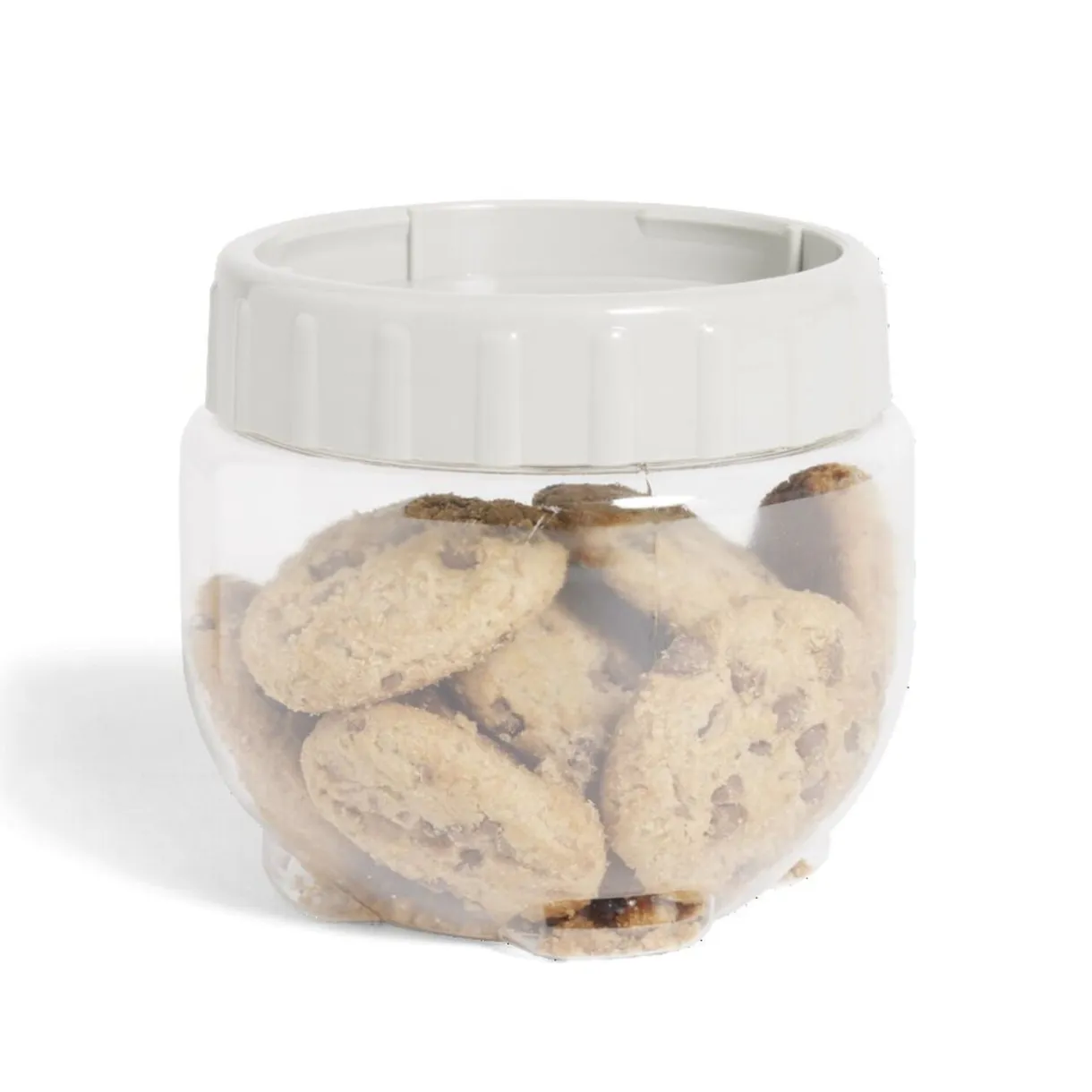 Boîte de conservation transparente avec couvercle à visser 550ml < Gifi Sale