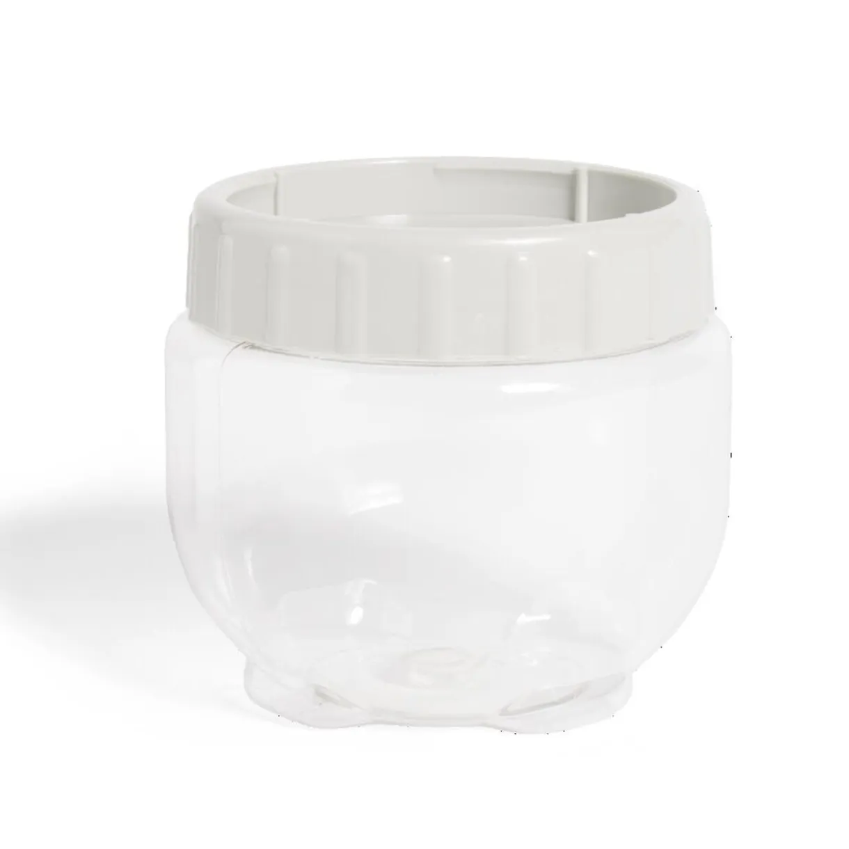 Boîte de conservation transparente avec couvercle à visser 550ml < Gifi Sale